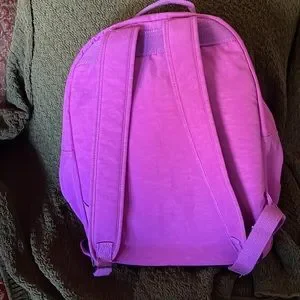 KIPLING Challenger II extra large 17” backpack in purple ruby Kipling Seoul Extra Large Metallic Berry 17 Laptop Backpack  main image 4